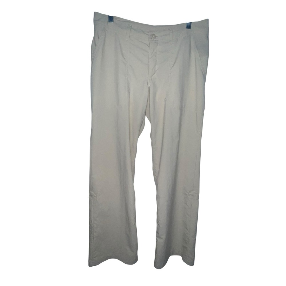 Patagonia Women's Borderless Roll Up Splash Hiking Pants Size 8 Khaki‎ Outdoor
